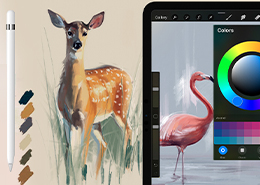 Procreate, цифровая иллюстрация. Анималистика